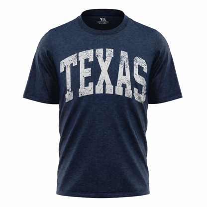 Texas T-Shirt | Vintage Varsity Arched Lone Star State Tee