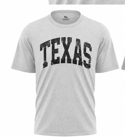 Texas T-Shirt | Vintage Varsity Arched Lone Star State Tee