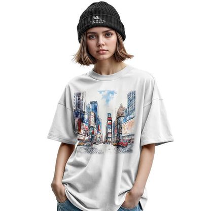 Times Square NYC Skyline T-Shirt | New York Graphic Souvenir Tee