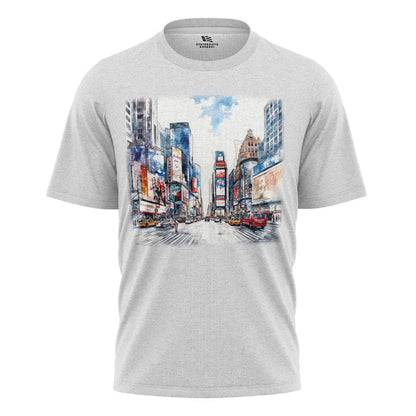 Times Square NYC Skyline T-Shirt | New York Graphic Souvenir Tee