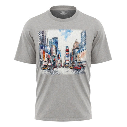 Times Square NYC Skyline T-Shirt | New York Graphic Souvenir Tee