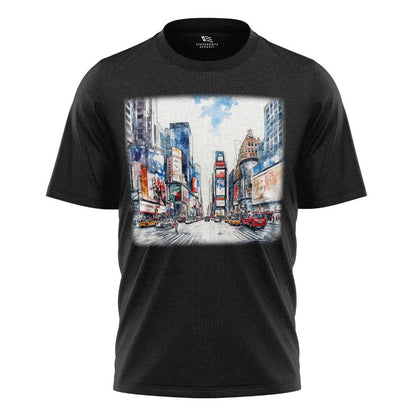 Times Square NYC Skyline T-Shirt | New York Graphic Souvenir Tee
