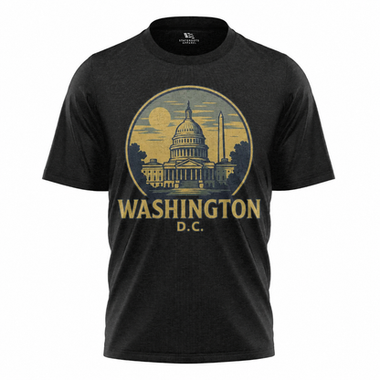 Washington DC Capitol T-Shirt | Vintage Postcard Souvenir Tee