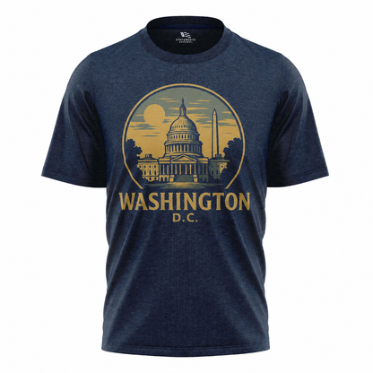 Washington DC Capitol T-Shirt | Vintage Postcard Souvenir Tee