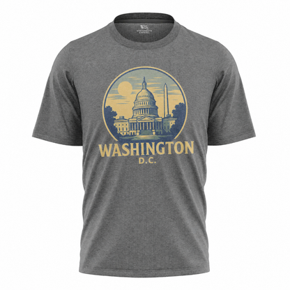 Washington DC Capitol T-Shirt | Vintage Postcard Souvenir Tee