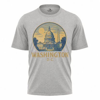 Washington DC Capitol T-Shirt | Vintage Postcard Souvenir Tee