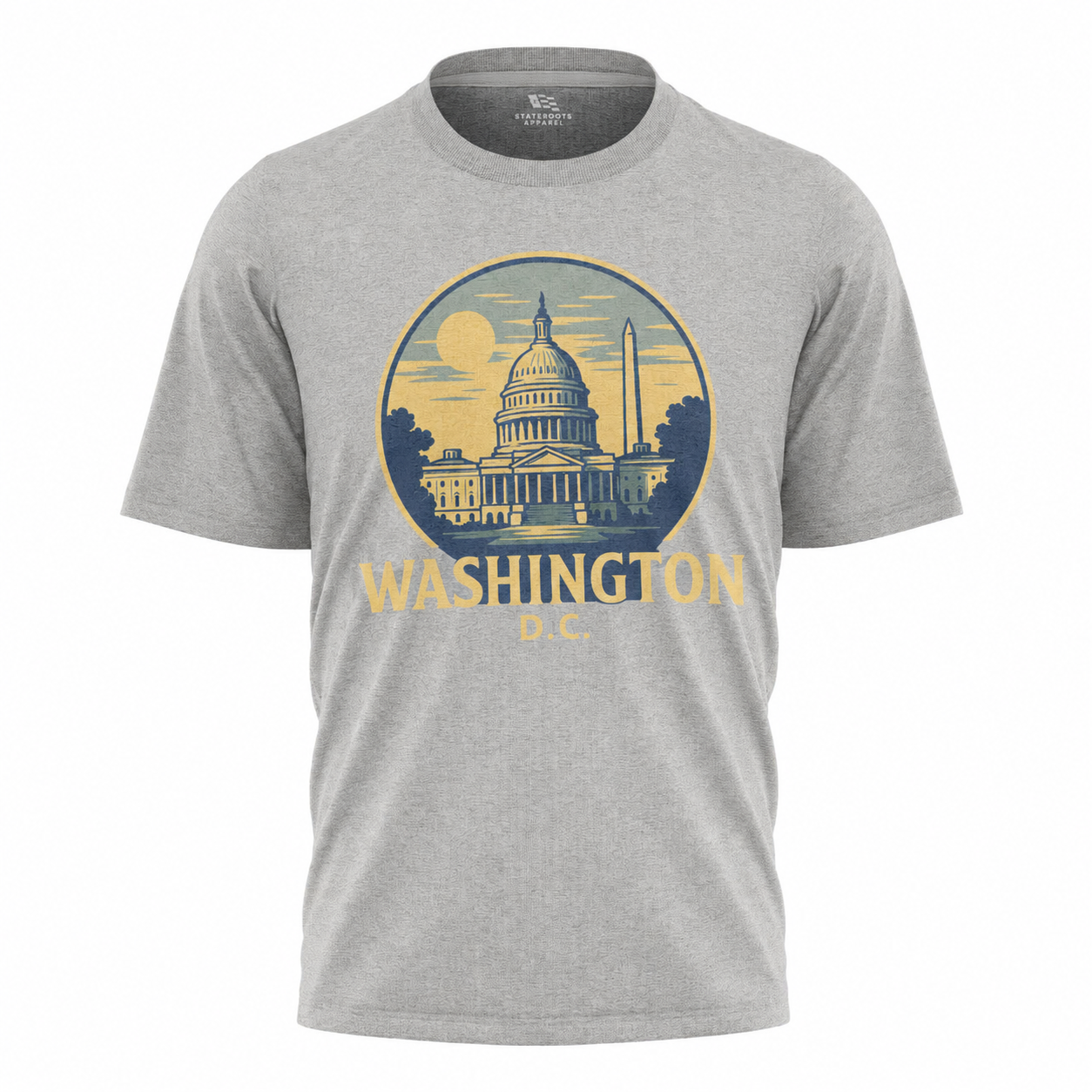 Washington DC Capitol T-Shirt | Vintage Postcard Souvenir Tee