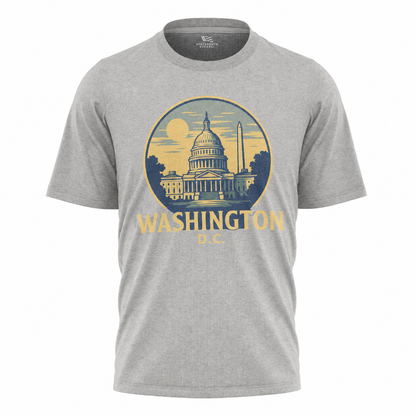 Washington DC Capitol T-Shirt | Vintage Postcard Souvenir Tee