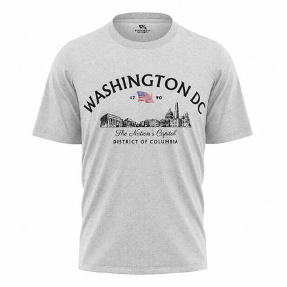 Washington DC Nation's Capital T-Shirt | District of Columbia Vintage Tee