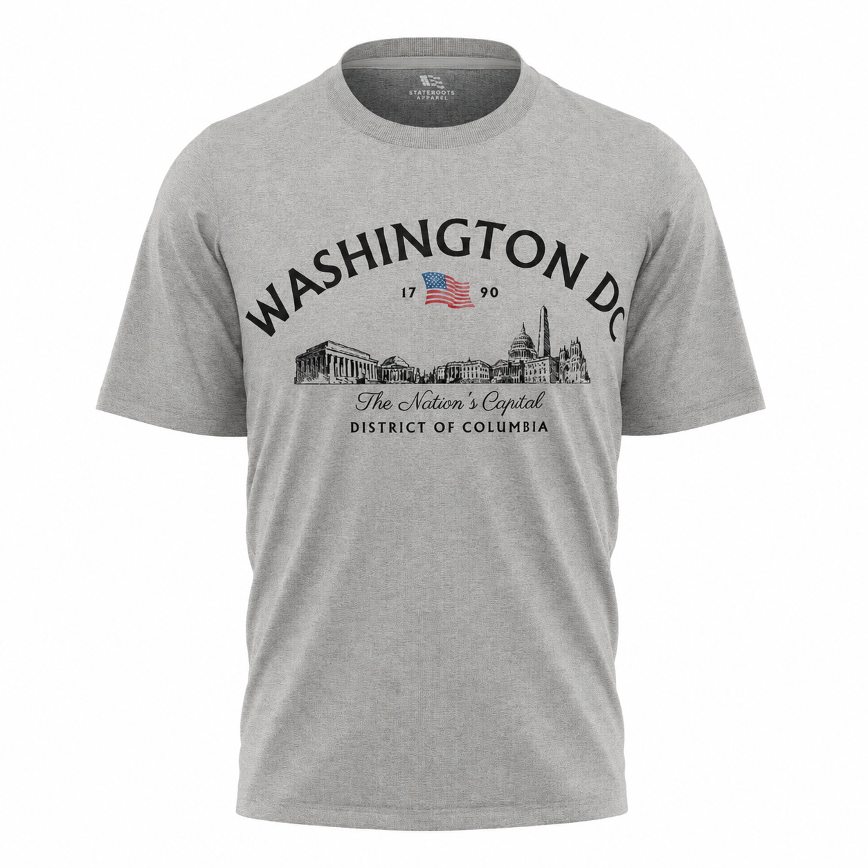 Washington DC Nation's Capital T-Shirt | District of Columbia Vintage Tee