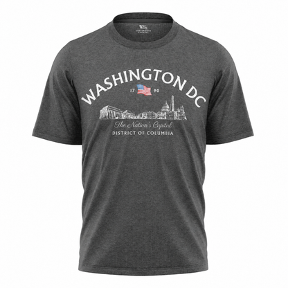 Washington DC Nation's Capital T-Shirt | District of Columbia Vintage Tee