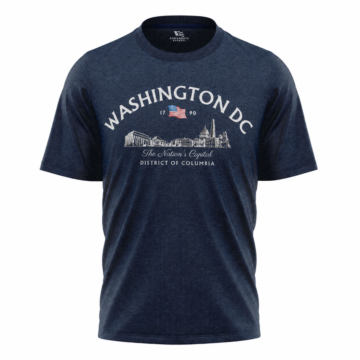 Washington DC Nation's Capital T-Shirt | District of Columbia Vintage Tee