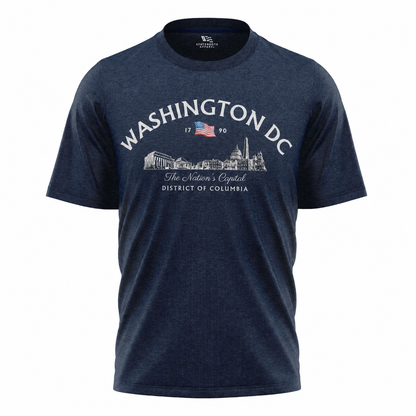 Washington DC Nation's Capital T-Shirt | District of Columbia Vintage Tee