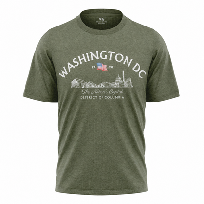 Washington DC Nation's Capital T-Shirt | District of Columbia Vintage Tee