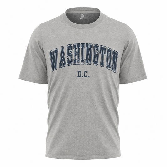 Washington DC Varsity T-Shirt | Classic Collegiate Athletic Tee