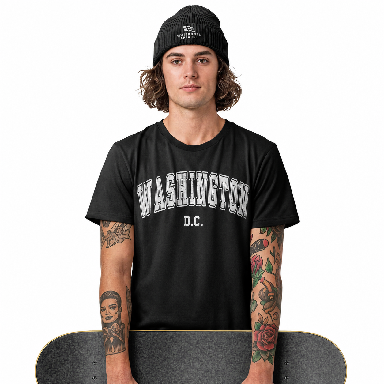 Washington DC Varsity T-Shirt | Classic Collegiate Athletic Tee