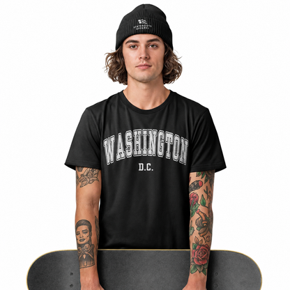 Washington DC Varsity T-Shirt | Classic Collegiate Athletic Tee