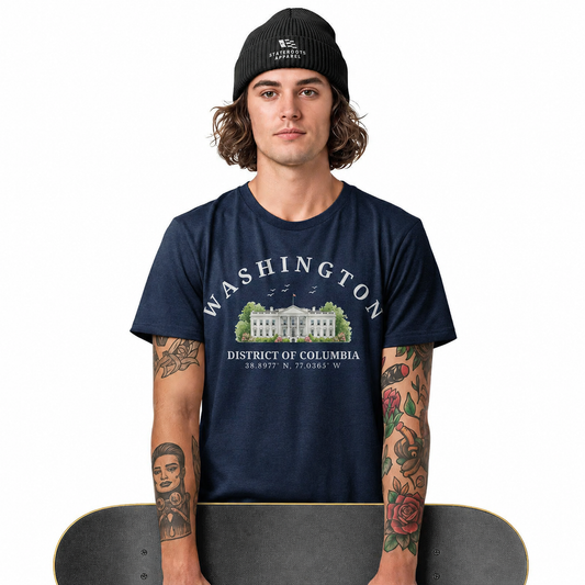 White House Washington DC T-Shirt | District of Columbia Classic Souvenir Tee