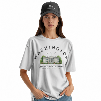 White House Washington DC T-Shirt | District of Columbia Classic Souvenir Tee